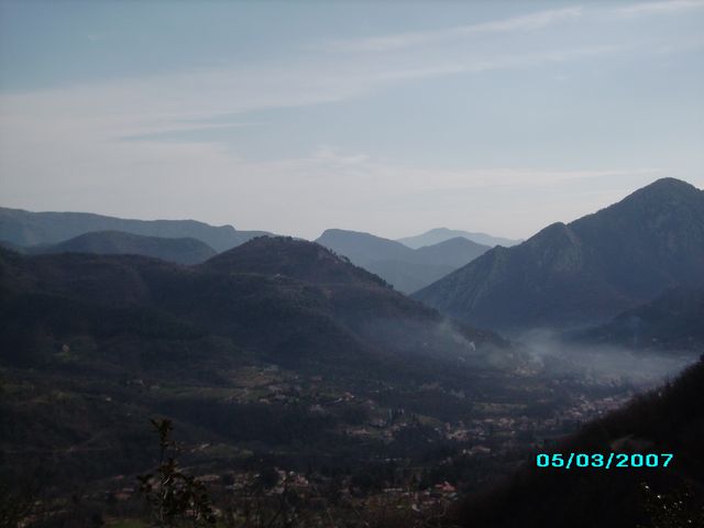 Vue Sospel du Col de Braus